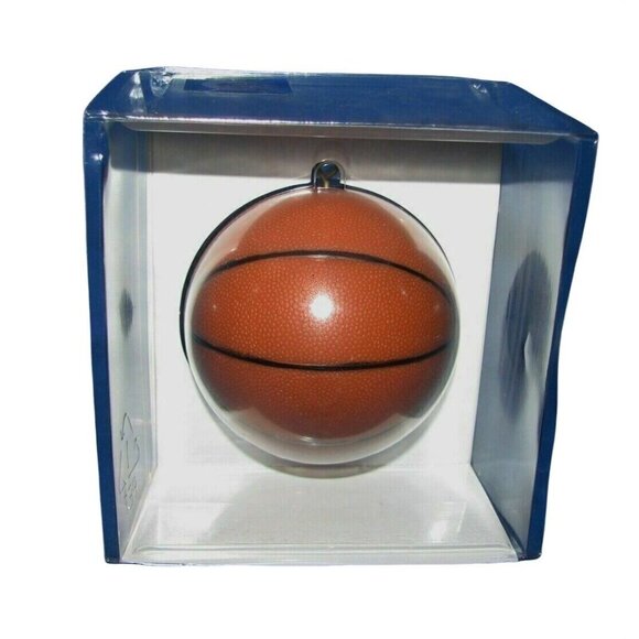 Univ Texas Longhorns Collegiate Licensed Christmas Tree Basketball Ornament - Picture 2 of 2